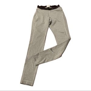 NIKE PRO Leggings Gray Black Elastic Waistband S